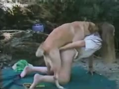 Oh My God ! Hot Teen Babe Sex With Pet - dog fuck teen